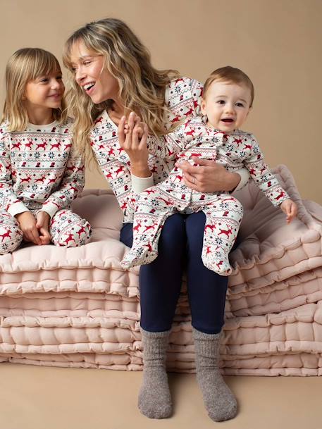 Pyjama de Noël femme collection capsule ENVIE DE FRAISE rouge 4 - vertbaudet enfant 