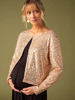 Robe grossesse évolutive 2 en 1 avec son top en sequins devant/dos  - vertbaudet enfant