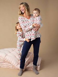 Vêtements de grossesse-Pyjama, homewear-Pyjama de Noël femme collection capsule ENVIE DE FRAISE