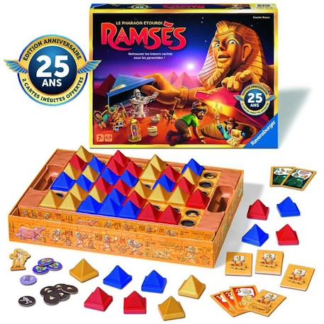 Ramsès 25ème anniversaire, Jeu de société, A partir de 7 ans, Ravensburger MARRON 2 - vertbaudet enfant 