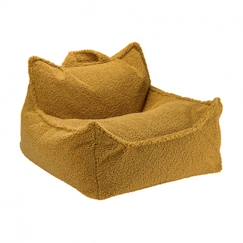 Chambre et rangement-Pouf enfant bouclette DOUX CREAM MAPPLE