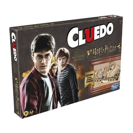 Cluedo Harry Potter, Jeu de Plateau, 5 joueurs, Dès 8 ans, Hasbro Gaming : édition Wizarding World MARRON 4 - vertbaudet enfant 