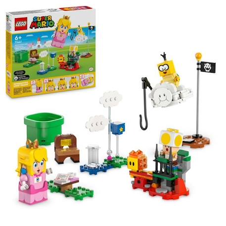 LEGO® Super Mario 71441 Les Aventures de LEGO® Peach interactive - Jouet de princesse MULTICOLORE 1 - vertbaudet enfant 