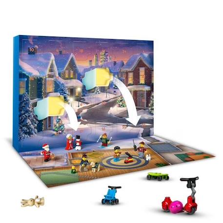 LEGO® City 60436 Le calendrier de l'Avent 2024 - Compte à Rebours avant Noël pour Enfants MULTICOLORE 3 - vertbaudet enfant 