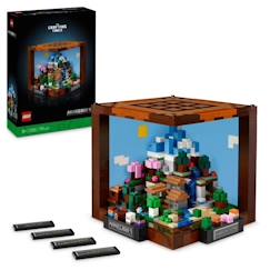 Jouet-LEGO® Minecraft® 21265 L’établi - Set de Construction et d'Exploration - Cadeau Adultes