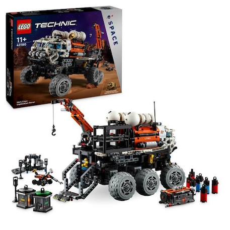 LEGO Technic 42180 Rover d’Exploration Habité sur Mars, Jouet sur le Thème de l'Espace BLANC 1 - vertbaudet enfant 