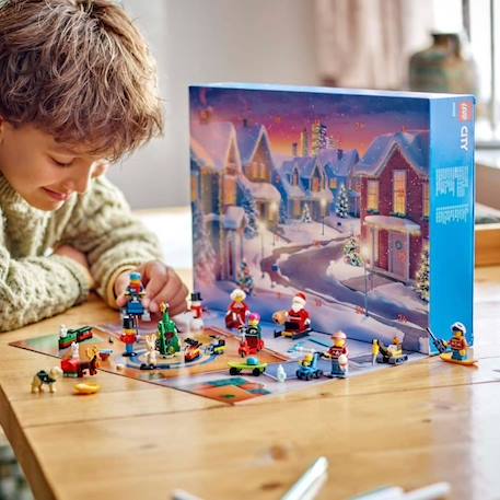 LEGO® City 60436 Le calendrier de l'Avent 2024 - Compte à Rebours avant Noël pour Enfants MULTICOLORE 5 - vertbaudet enfant 