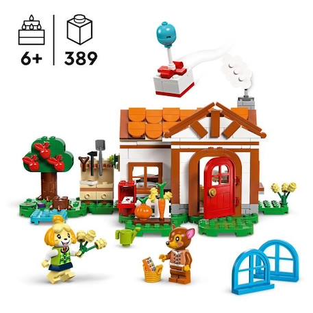 LEGO Animal Crossing 77049 Marie en Visite, Jouet de Construction, avec 2 Minifigurines BLANC 2 - vertbaudet enfant 