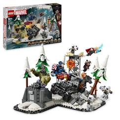 Jouet-Jeux d'imagination-LEGO® Marvel 76291 Avengers Rassemblement : L’ère d’Ultron, minifigurines de super-héros