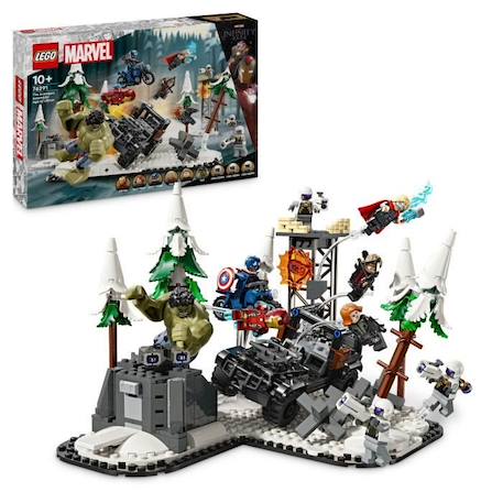 LEGO® Marvel 76291 Avengers Rassemblement : L’ère d’Ultron, minifigurines de super-héros MULTICOLORE 1 - vertbaudet enfant 