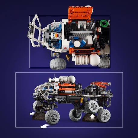 LEGO Technic 42180 Rover d’Exploration Habité sur Mars, Jouet sur le Thème de l'Espace BLANC 4 - vertbaudet enfant 