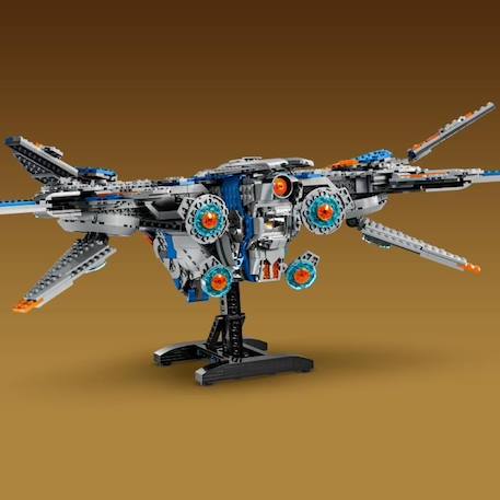 LEGO® Marvel 76286 Les Gardiens de la Galaxie : le vaisseau Milan, Véhicule spatial BLEU 4 - vertbaudet enfant 