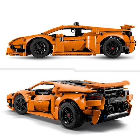 LEGO® Technic 42196 Lamborghini Huracán Tecnica orange Voiture Jouet Pour Enfant de 9 Ans ORANGE 3 - vertbaudet enfant 