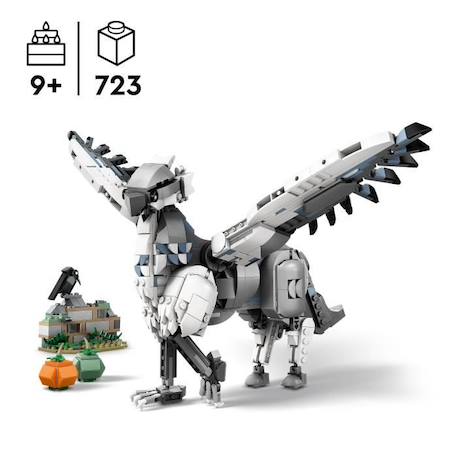 LEGO® Harry Potter 76427 Buck - Hippogriffe - Idée de cadeau d’anniversaire pour enfants NOIR 2 - vertbaudet enfant 