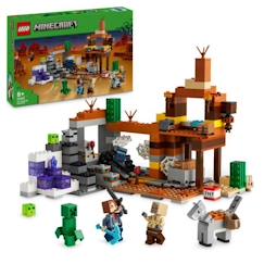 Jouet-LEGO® Minecraft® 21263 La mine des Badlands - Jouet pour enfants inspiré du jeu vidéo