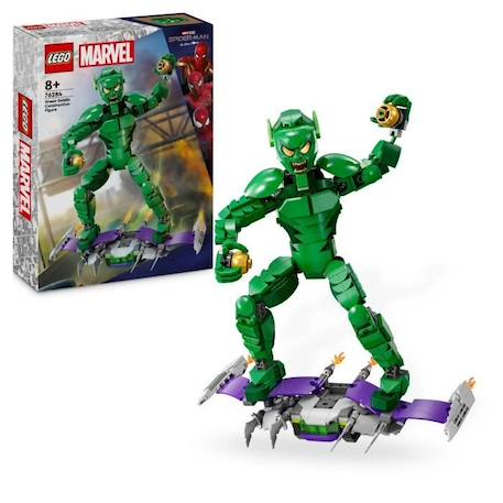 LEGO® Marvel 76284 Figurine du Bouffon Vert à Construire Jouet Enfant Super-héros VERT 1 - vertbaudet enfant 