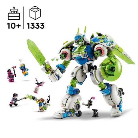 LEGO® DREAMZzz 71485 Mateo et Z-Blob, le Robot Chevalier - Jouet avec 4 Minifigurines MULTICOLORE 2 - vertbaudet enfant 