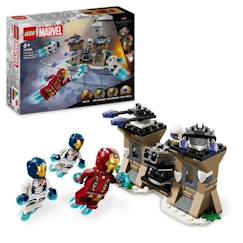 Jouet-LEGO® Marvel 76288 Iron Man et l’Iron Legion contre le soldat de l’Hydra, Set Avengers