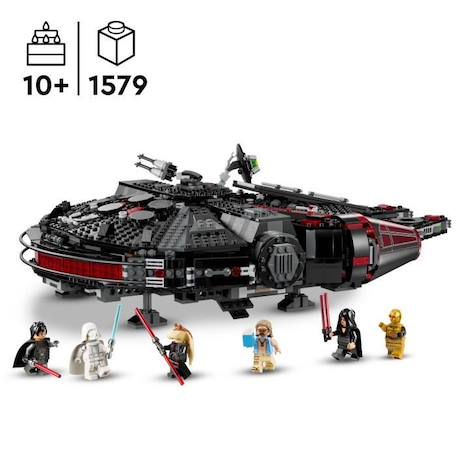 LEGO® Star Wars 75389 Le Faucon Noir - Véhicule à Construire pour Enfants - Cadeau MULTICOLORE 2 - vertbaudet enfant 