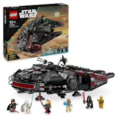 Jouet-LEGO® Star Wars 75389 Le Faucon Noir - Véhicule à Construire pour Enfants - Cadeau