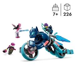 Jouet-LEGO® DREAMZzz 71479 Le Chat-moto de Zoey - Set d’Animal - Moto pour Enfants et Figurines