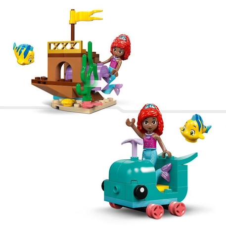 LEGO® Disney Princess 43254 La grotte de cristal d’Ariel, set de construction BLEU 3 - vertbaudet enfant 