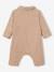 Combinaison en velours côtelé bébé beige 2 - vertbaudet enfant 