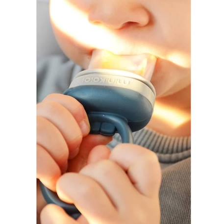 Grignoteur bébé en silicone innovant BLEU 3 - vertbaudet enfant 