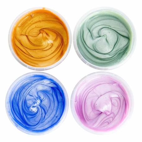 Set de peinture à doigts Cristal Mika naturelle et bio MULTICOLORE 2 - vertbaudet enfant 