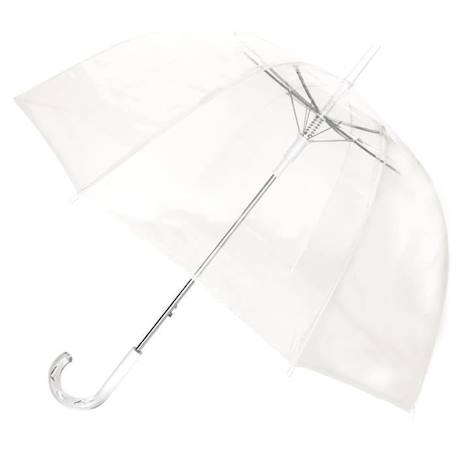 Parapluie - SMATI - Transparent - Automatique - Cloche BLANC 1 - vertbaudet enfant 