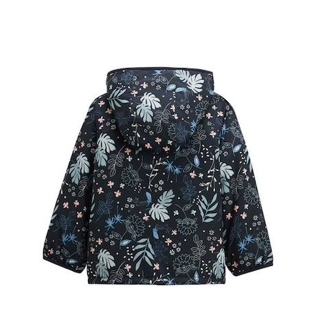 Veste à capuche enfant en sherpa réversible Belle de Nuit BLEU 2 - vertbaudet enfant 