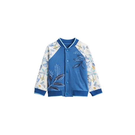 Veste teddy bébé Gamboa BLEU 1 - vertbaudet enfant 