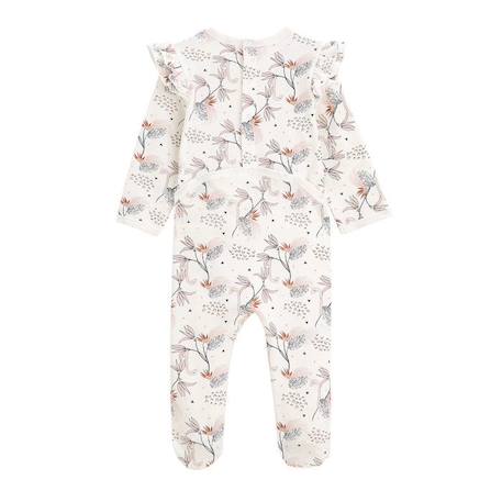 Pyjama bébé Exotic Bird BLANC 2 - vertbaudet enfant 