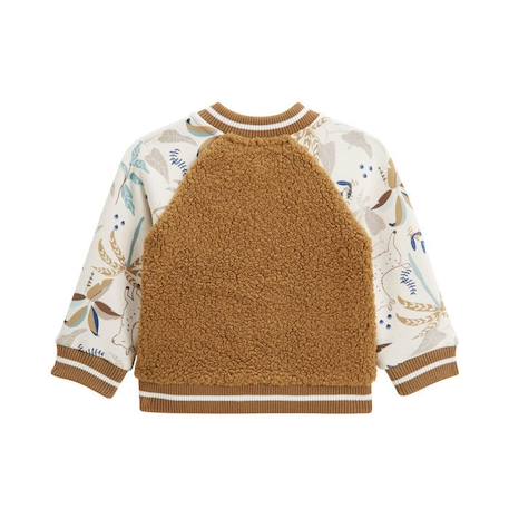 Veste teddy bébé en sherpa Lamascotte MARRON 2 - vertbaudet enfant 