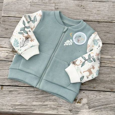 Veste teddy bébé en molleton Alma BLEU 4 - vertbaudet enfant 