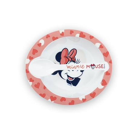 PACK Repas 2ème âge Minnie ROSE 2 - vertbaudet enfant 