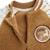 Veste teddy bébé en sherpa Lamascotte MARRON 3 - vertbaudet enfant 