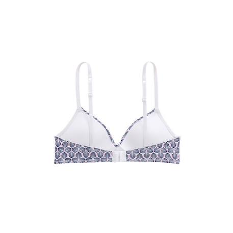 Soutien-gorge souple à coques sans armatures Vaza BLEU 2 - vertbaudet enfant 