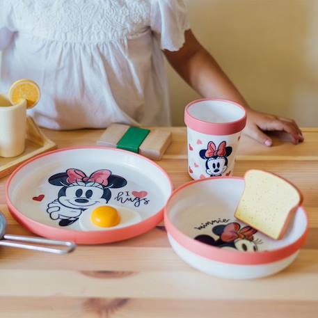 PACK Repas 2ème âge Minnie ROSE 4 - vertbaudet enfant 