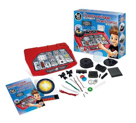 BUKI Jeu de construction Electronique Expert- + 8 ans ROUGE 3 - vertbaudet enfant 