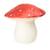 Lampe à poser / Veilleuse LED Grand Champignon Rouge H30cm - EGMONT TOYS - Enfant - Mixte - Plastique - Rouge ROUGE 1 - vertbaudet enfant 