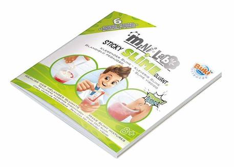 Mini laboratoire slime - BUKI FRANCE - 6 activités - Dès 8 ans VERT 4 - vertbaudet enfant 