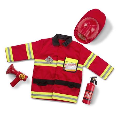 Déguisement Chef des Pompiers MELISSA & DOUG - Garçon et Fille - A partir de 3 ans ROUGE 3 - vertbaudet enfant 