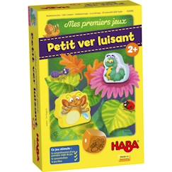 Jouet-Jeux de société-HABA - Mes Premiers Jeux - Petit ver luisant - 2 ans et plus, 303640