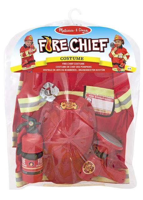 Déguisement Chef des Pompiers MELISSA & DOUG - Garçon et Fille - A partir de 3 ans ROUGE 4 - vertbaudet enfant 