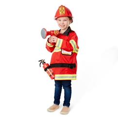 Jouet-Jeux d'imitation-Déguisements-Déguisement Chef des Pompiers MELISSA & DOUG - Garçon et Fille - A partir de 3 ans