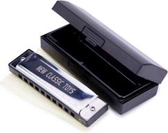 Jouet-Jeux éducatifs-Harmonica métal 10 trous - New Classic Toys - Enfant - Mixte - Intérieur