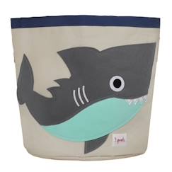 Chambre et rangement-Rangement-Sac à jouets 3 Sprouts Requin