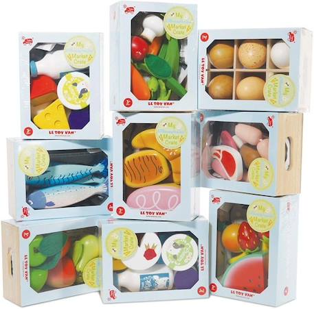 Le toy van - TV187 - Le Panier de Patisseries BEIGE 4 - vertbaudet enfant 