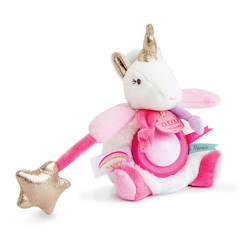 Veilleuse - DOUDOU ET COMPAGNIE - Lucie la licorne - Rose - Pour Bébé - Dès la naissance  - vertbaudet enfant